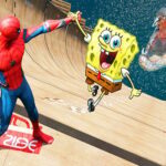 Super spongebob mit spiderman